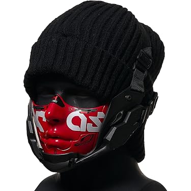 Novanime Máscara De Halloween De Resina – Casco De Personaje Con Detalles Realistas Y Visor De PVC, Talla Universal 50-61 Cm, Para Cosplay Y Fiestas Temáticas