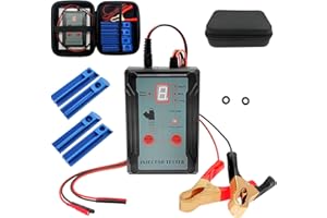 KTTOOL Fuel Injector Tester Cleaner & Adapter DIY Cleaning Tools Kit Set, Fuel System Cleaner Gasoline Engines, Blue