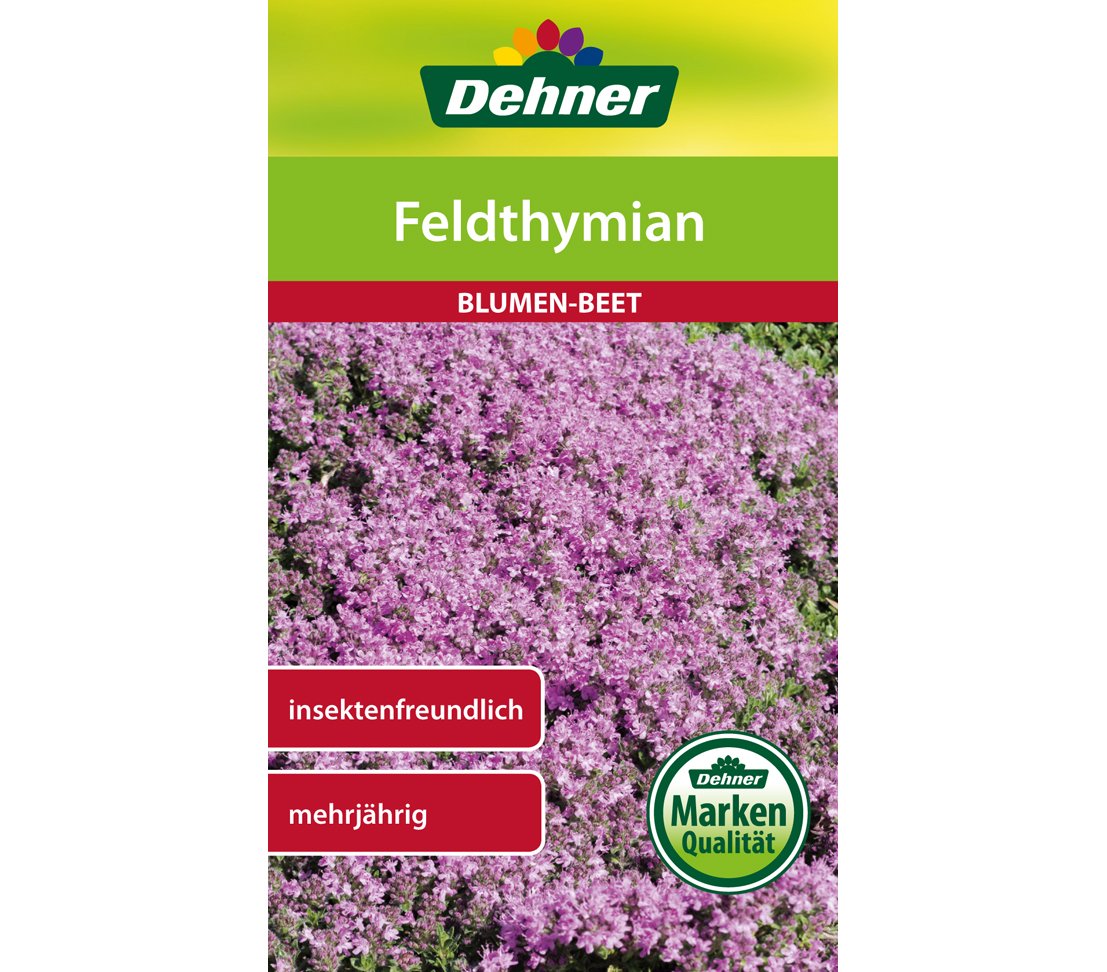 Dehner Flower Seed Thyme Field Pack of 5 (5 x 1g)