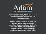 Adam Angled Decorative Stove Pipe Black 260 x 120 x 205 mm view 7