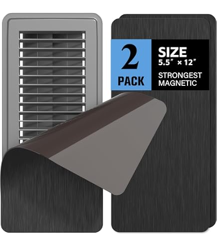 Vent Blockers Floor Vent Covers VNDUEEY Strong Magnetic Vent Covers, 5.5 X 12, 4 Pack For Floor, Wall, Ceiling Vents Air Register, For RV, Home HVAC And AC Vents, Magnetic Vent Air Vent Blockers Floor Vent Covers VNDUEEY Strong Magnetic Vent Covers, 5.5 X 12, 4 Pack For Floor, Wall, Ceiling Vents Air Register, For RV, Home HVAC And AC Vents, Magnetic Vent Air