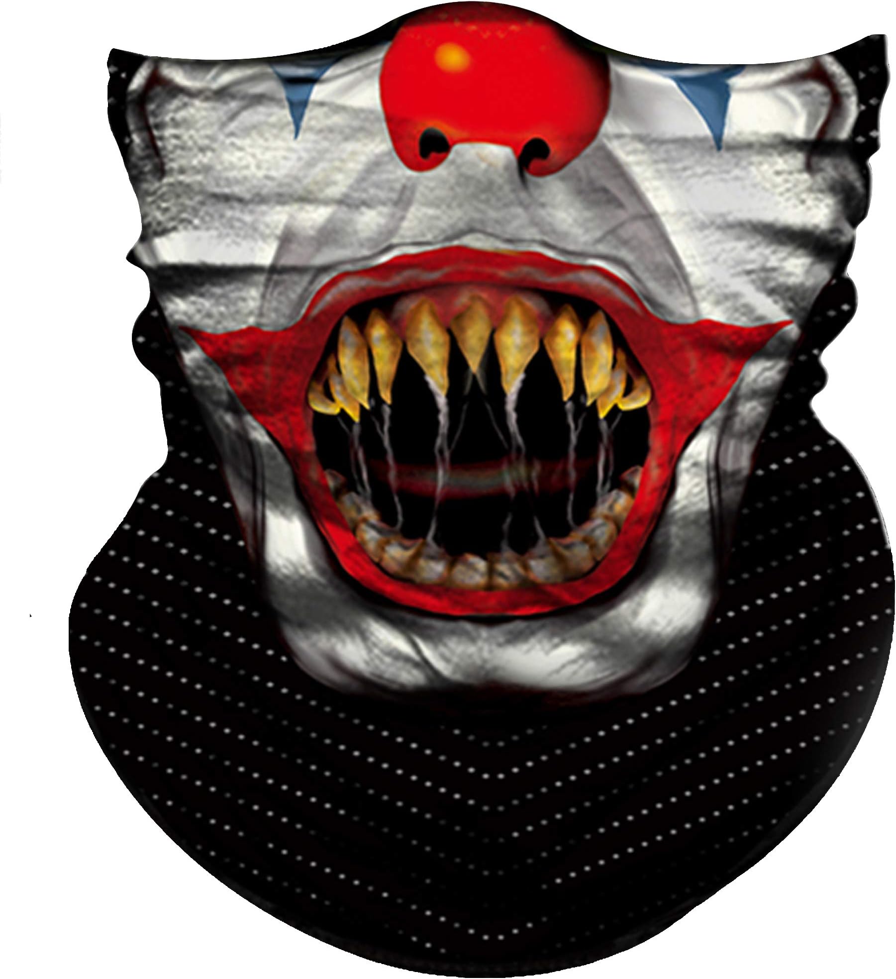 Obacle Face Mask for Sun Dust Wind Protection Tube Mask Bandana Skeleton Face Mask Thin Headwear for Men Women Biker Motorcycle Riding Cycling Fishing Hunting Outdoor Running Festival