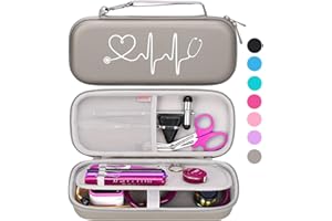 BOVKE Stethoscope Case for 3M Littmann Classic III, Lightweight II S.E, Cardiology IV, MDF Acoustica Deluxe Stethoscope, Mesh
