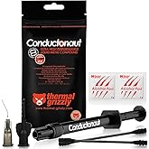 Thermal Grizzly Liquid Metal Thermal Paste Conductonaut 1 Gram | Made in Germany Liquid Metal for PS5, CPU, GPU, Xbox, Game Consoles Best for Overclocking Premium Materials