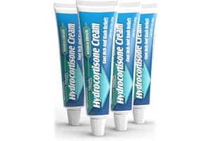 Natureplex Hydrocortisone 1% Cream 1.0 Oz (Pack of 4) – Anti-Itch Maximum Strength, Relief for Hives, Rash, Mosquito/Bug Bites, Eczema, Psoriasis, and Poison Ivy – Topical Ointment – Made in USA