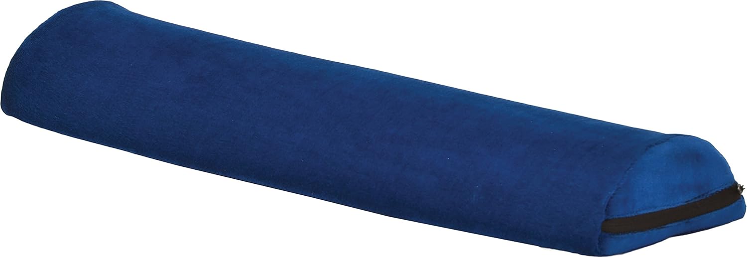 NOVA Bed Wedge for Back & Side Sleepers with Half Roll Pillow Insert, Bed Wedge with Cut Out for Side Sleepers, Combo Bed Wedge & Half Roll Pillow: Health & Personal Care