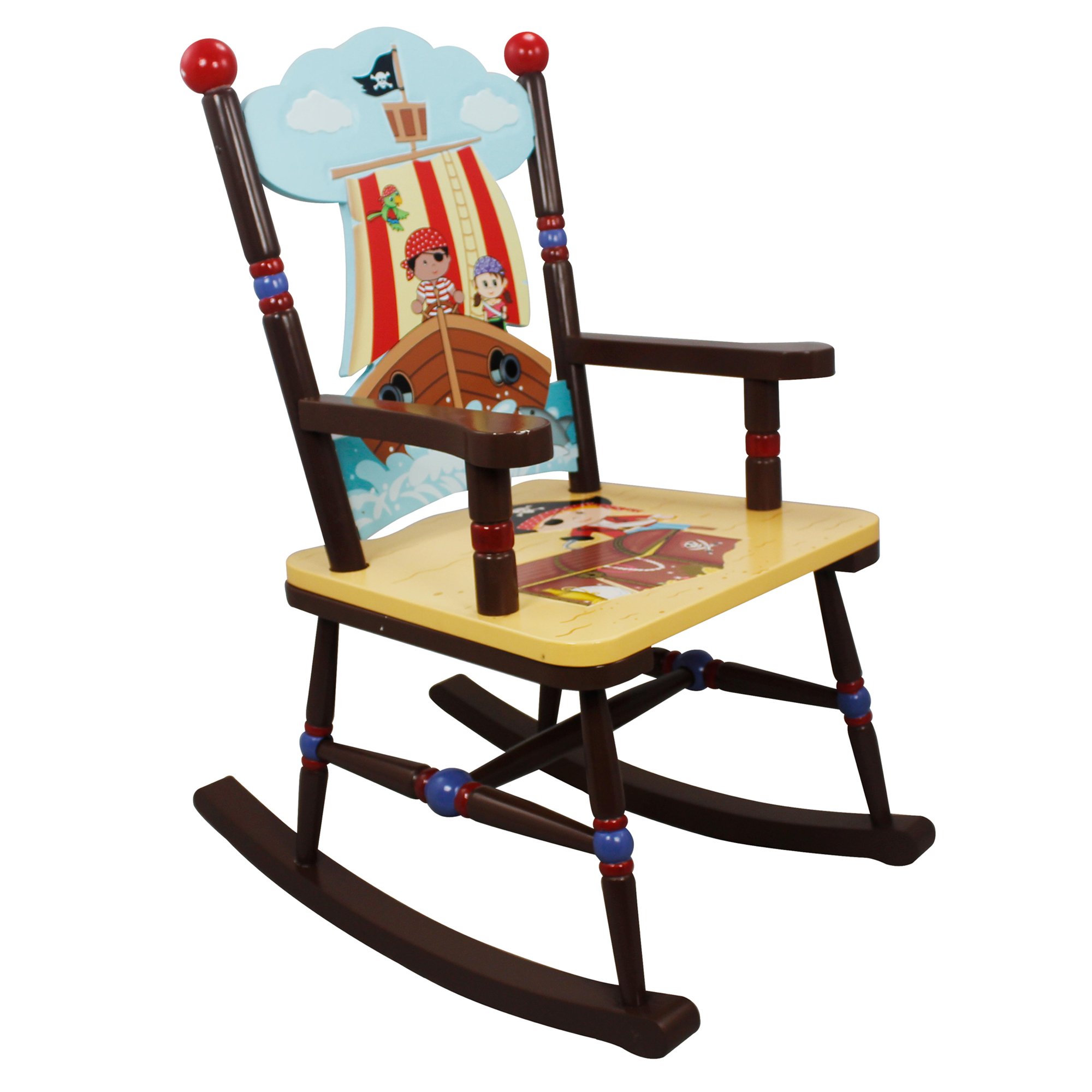 Fantasy Fields Children Kids Wooden Rocking Chair Boys Bedroom Nursery TD-11597A