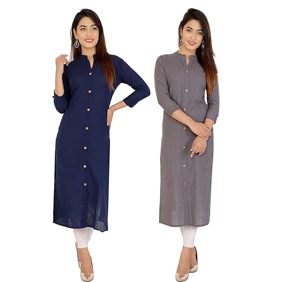 Plain solid kurti Clearance