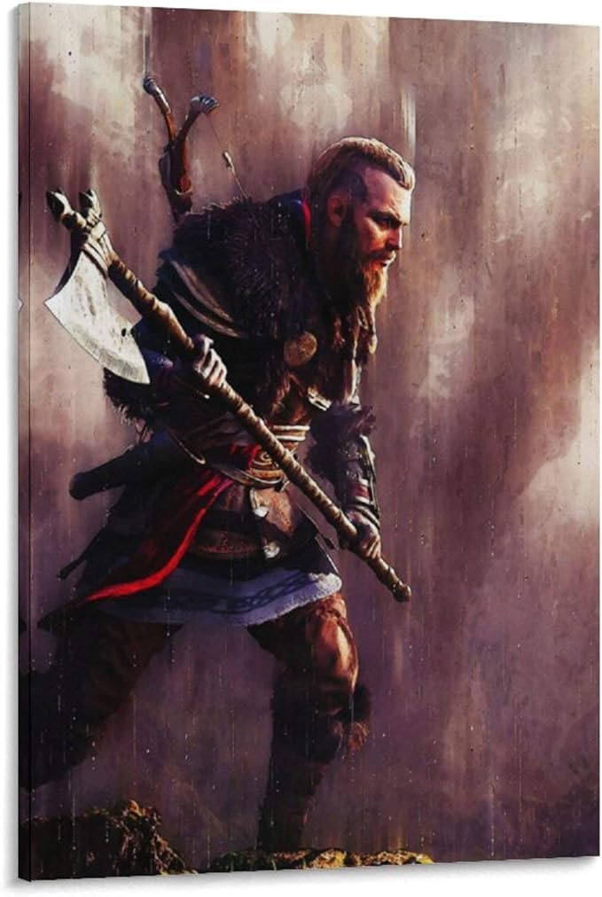 Assassins. Creed Valhalla Poster Decorative Painting Canvas Wall Art