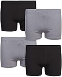 Rene Rofe Girls' Play Shorts - 4 Pack Under Dress