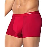 Arjen Kroos Mens Boxer Briefs Sexy Modal Mesh Underwear with Pouch Moisture Wicking Breathable Trunks 1 Pack