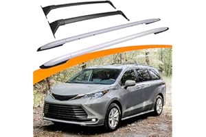 Snailfly 4PCS Roof Rack Cross Bars Fit for Toyota Sienna 2021-2025 200 LBS Side Rails Crossbar Cargo Accessories