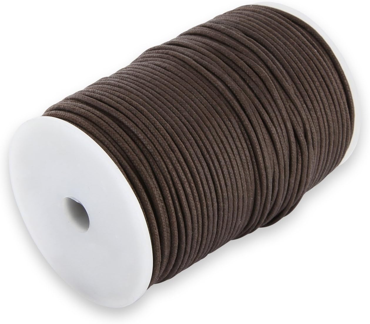 Auroris - Rollo de Cinta de algodón (100 m, 2 mm), Color marrón: Amazon.es: Hogar