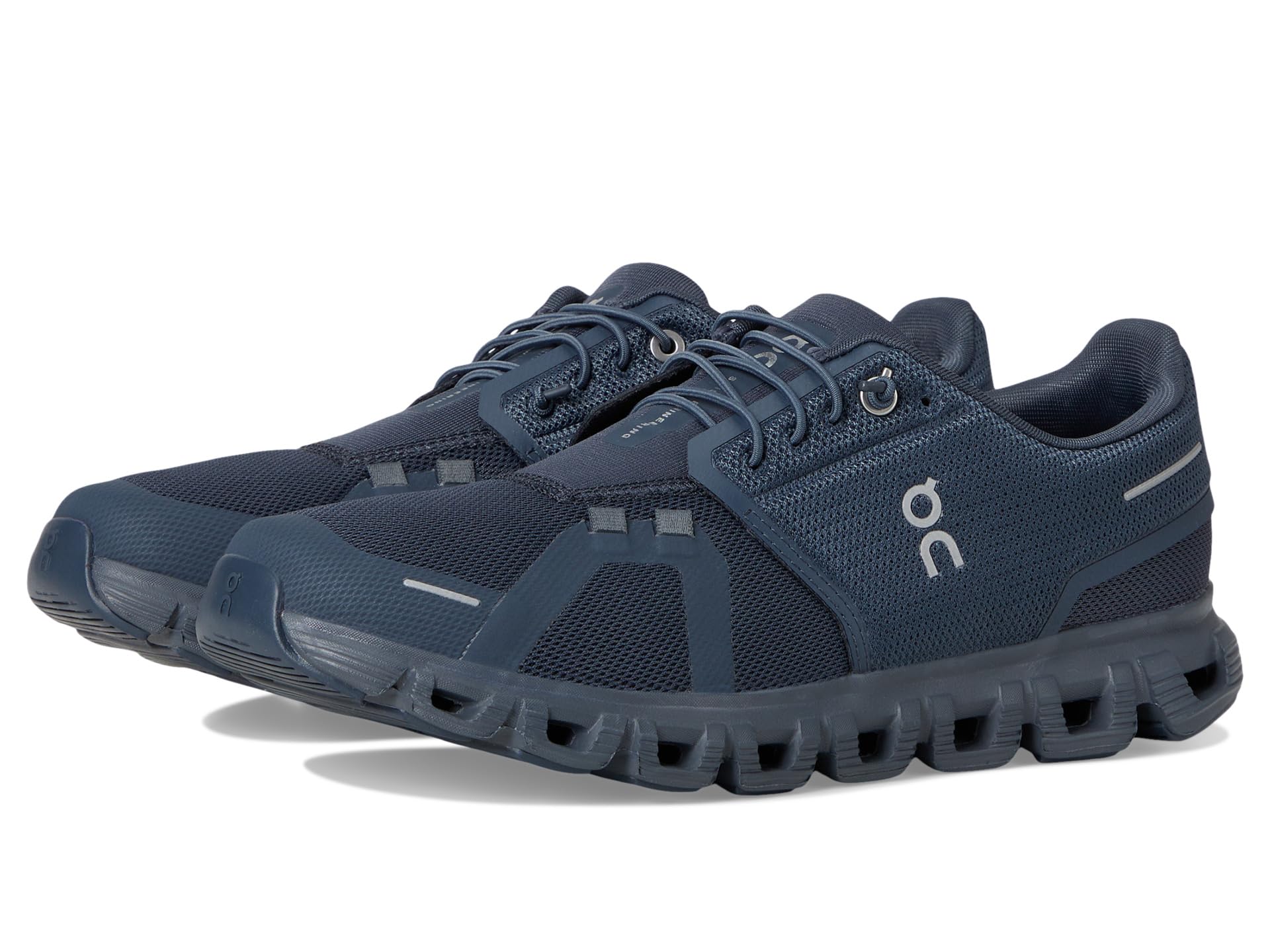 On Womens Cloud 6 Navy/Stone 5.5 M Image