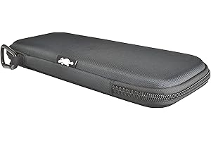 Platypus Golf Co. Golfing Caddie Hard Travel Case Organizer - Hinging Glove Shaper & Holder - Mesh Pocket & Storage Slots for Phone, Tees, Divot Tools & Ball Markers - Golfers Cases for Men & Women