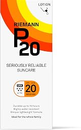 P20 Sunscreen SPF20 Lotion 200ml | 10 Hour UVA UVB Protection | Water Resistant view 2