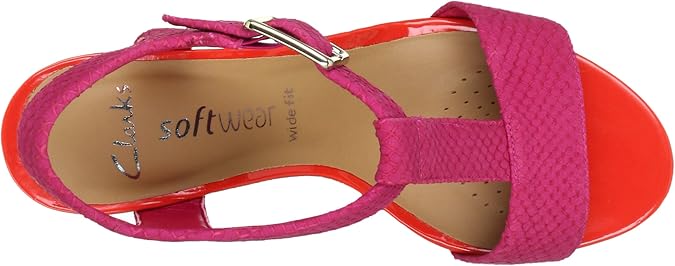 clarks smart deva fuchsia