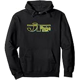 JT Racing Yellow And Blue Logo Pullover Hoodie