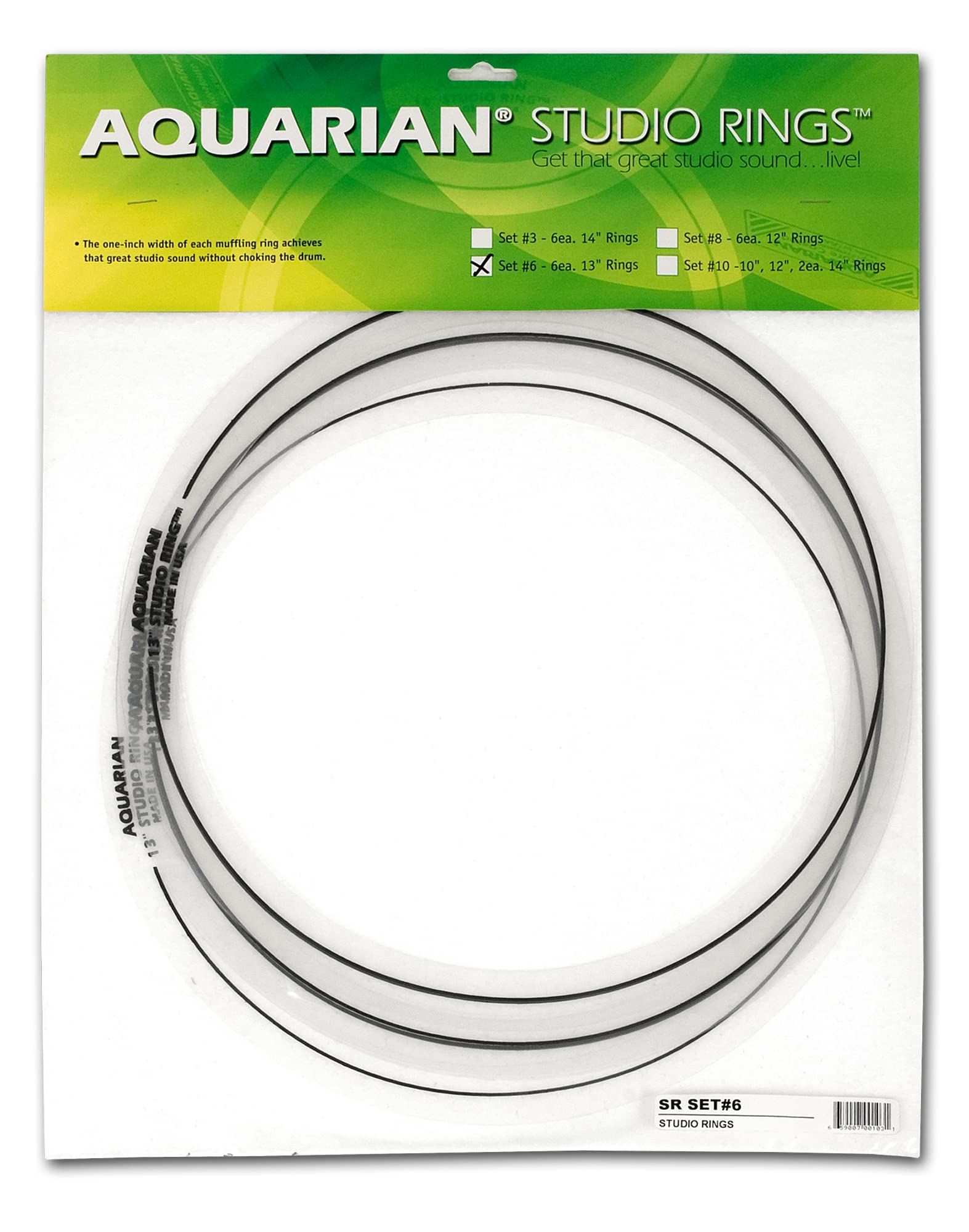 Aquarian SRSET#6 - 13 inch - Studio Ring