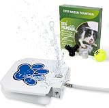 BACOENG Outdoor Dog Water Fountain Toy Sturdy Metal Brass Valve Blue view 7