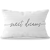 YeiHe Sweet Dreams Pillow Cover 12x20, Decorative Throw Pillow Covers for Bedroom Liivng Room Home, Bed Decorative Pillows