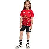 adidas boys Marvel Iron-man T-shirt Set