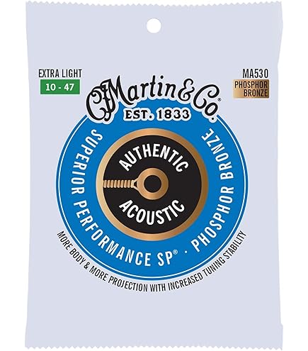 Amazon.com: Martin Authentic Acoustic Guitar Strings, Superior