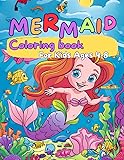 Mermaid Coloring Book: For Kids Ages 4-8