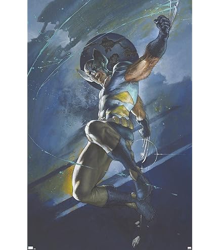 ウルヴァリン WOLVERINE ポスター MARVEL X-MEN ビンテージ 1993 Wolverine Poster! Rare Vintage Original 1990's Marvel