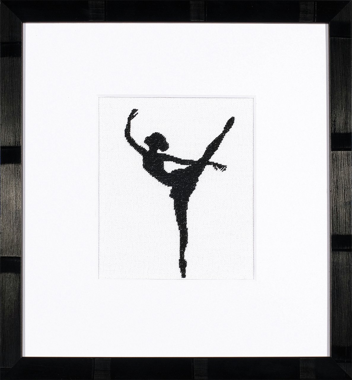 Lanarte Counted Cross Stitch Kit: Ballet Silhouette 2, NA, 1.5 x 14.5cm — image 1