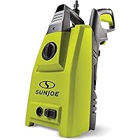 Sun Joe SPX1050 Electric Pressure Washer, W/ 3-Quick Connect Tips & 11.8 fl oz Foam Cannon, 10.5-Amp