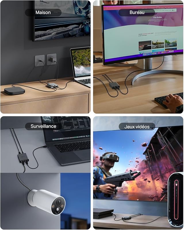 Switch Ethernet Gigabit 2 Ports RJ45, EH210