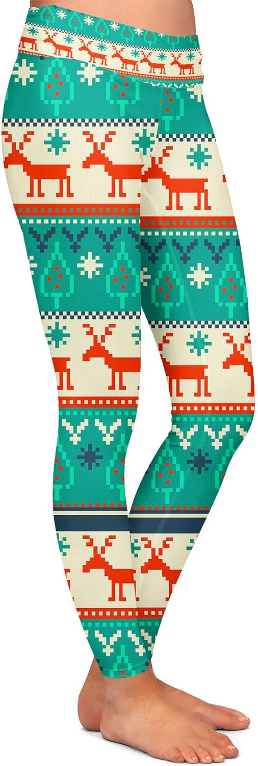 tacky christmas leggings