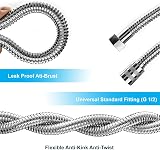 MKB Stainless Steel Shower Hose Anti-Kink Anti-Explosion Hand Held 2.5 Meter view 4