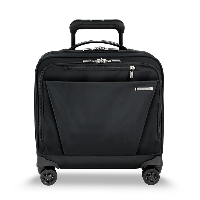 Amazon Com Briggs Riley Rolling Cabin Bag Onyx Carry Ons