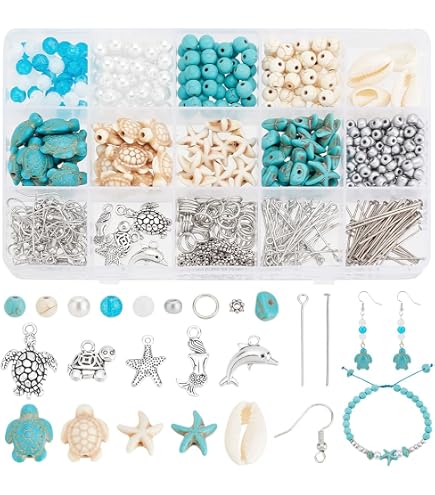 Perles Décoratives Coquillages Trou 1mm DAHI Environ 132 Perles Tortue Colorées, Perles D'océan Pour Coquillages Déco Avec Trou Perles Décoratives Coquillages Trou 1mm DAHI Environ 132 Perles Tortue Colorées, Perles D'océan Pour Coquillages Déco Avec Trou