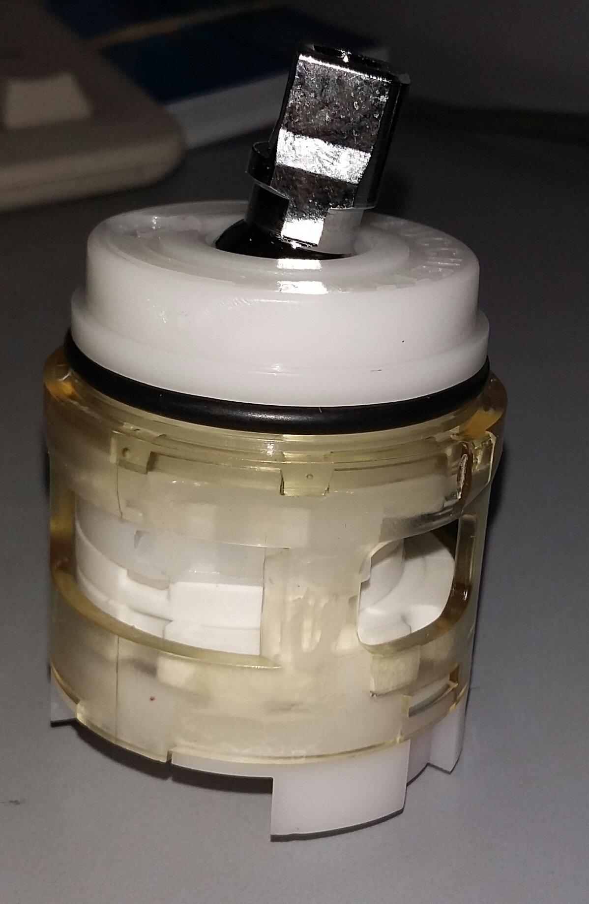 Zucchetti R98103.8123 - Taps - Cartridge of 38 from 91 mm, Zetamix, Grey