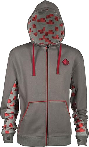 minecraft redstone hoodie