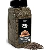 Fresh Finest Culinary Dill Seed, Whole Dill Seed for Pickling, Dressings, Entrees, Salads, Cooking & Baking, Kosher, Non GMO,