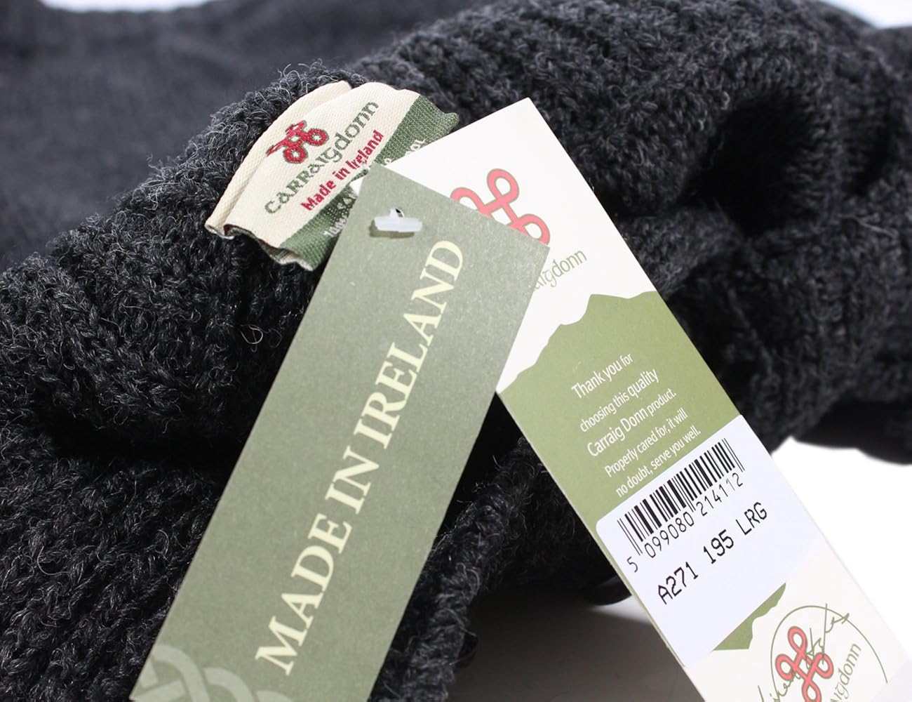 carraig donn mens sweater