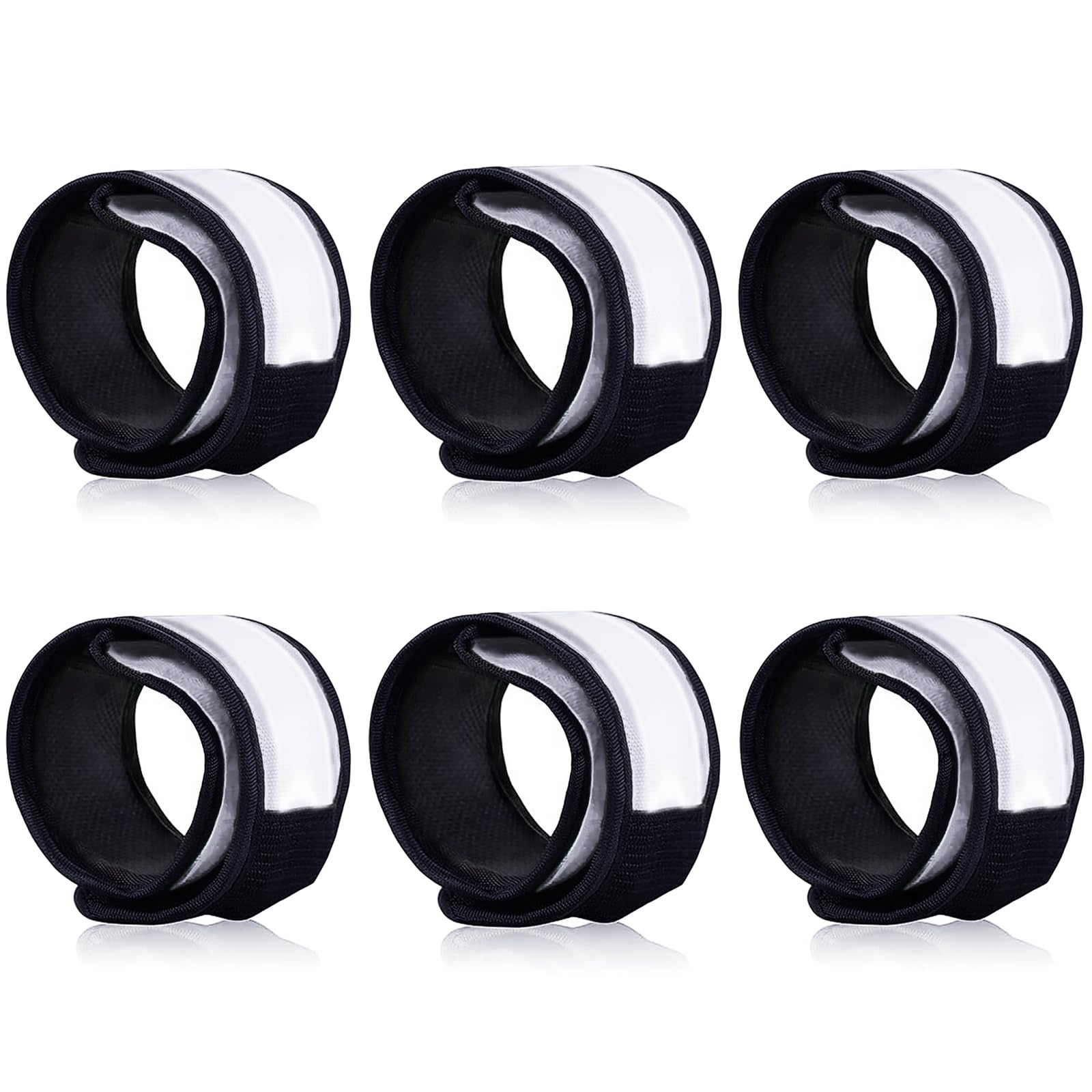 esonstyle 6 PCS LED Glow Bracelets, Night Safety Light Up Bracelets for Kids - Glow in The Dark Party Favors for Halloween, Christmas, Concerts, Festivals, Sports, Camping