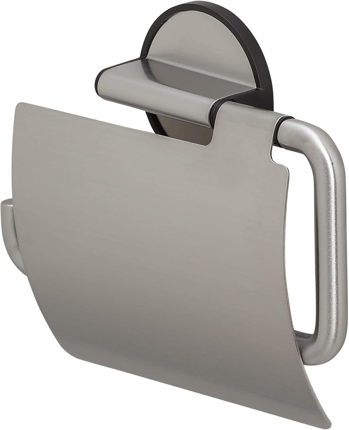 Tiger Tune Toilet Roll Holder with Cover, No Drilling Required Thanks to 3M Self-Adhesive Backing System - Image 3