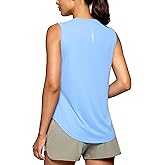 G Gradual Women's Workout Tank Tops Lightweight Sleeveless High Neck Athletic Shirts for Running Gym Tennis Pickleball