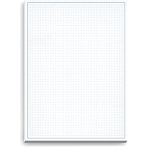 Graph Notepads 11 X 17 Inch | Large Graphing Double Sided