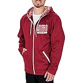 Zubaz NFL mens Full Zip Hoodie With Team Color Camo