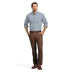 IZOD Men's American Chino Flat-Front Straight-Fit
