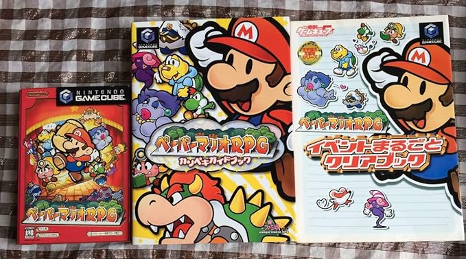 Amazon Gc ペーパーマリオrpg 攻略本セット ２冊 カンペキガイドブック イベントまるごとクリアブック ゲームキューブ 303 おもちゃ おもちゃ