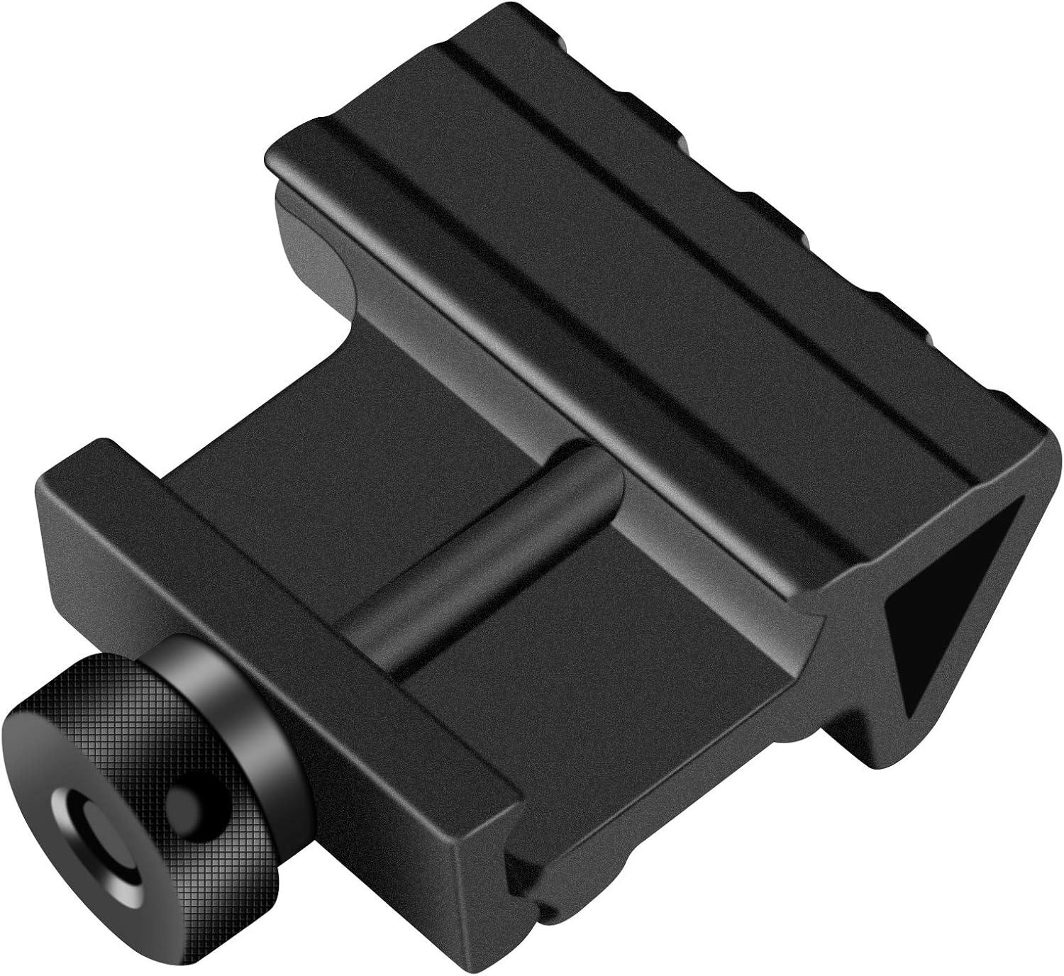 Offset Rail Mounts, LONSEL 4 Slots Aluminum 45 Degree Offset Angle Picatinny Weaver Rail Mount for Flashlight Laser Optic Sight - 3 Pack (4 Slot - 3 PCS) : Sports & Outdoors