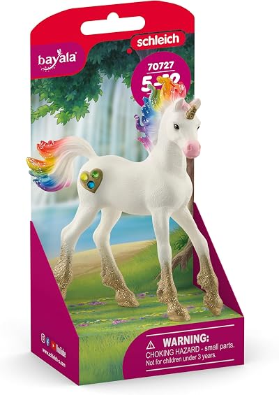 Schleich Bayala Rainbow Love Unicorn Foal 70727 Toy Figure