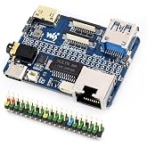 Waveshare Nano Base Board (B), Compatible with Raspberry Pi Compute Module 5, Same Size As The CM5, Base Board for Compute Module 5 Lite/eMMC